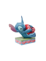 Figurine Stitch avec un coeur Disney traditions 6014316