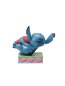 Figurine Stitch avec un coeur Disney traditions 6014316