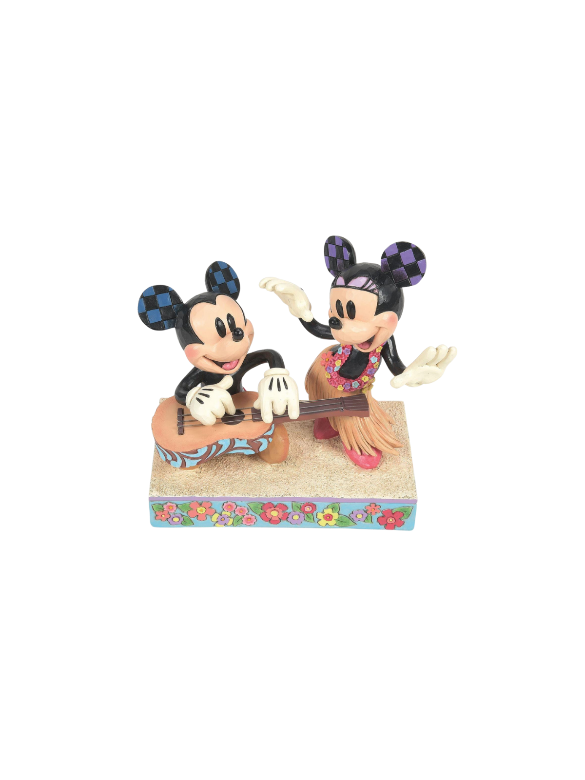 Figurine Mickey & Minnie Hawaï Disney traditions 6016330