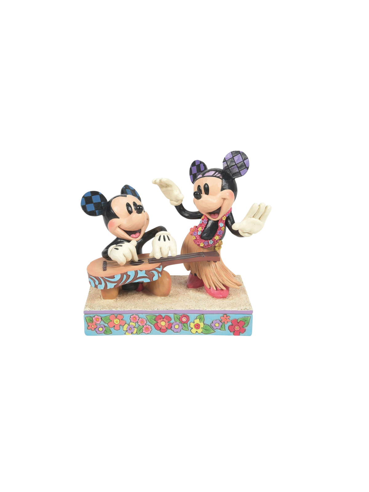 Figurine Mickey & Minnie Hawaï Disney traditions 6016330