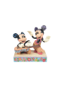 Figurine Mickey & Minnie Hawaï Disney traditions 6016330