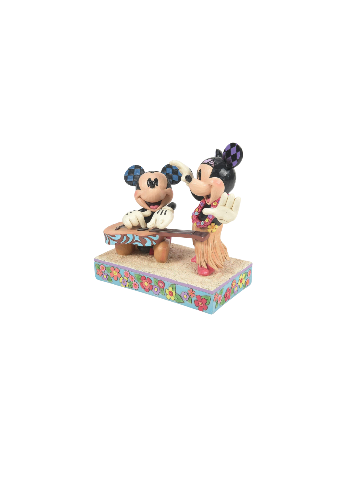 Figurine Mickey & Minnie Hawaï Disney traditions 6016330