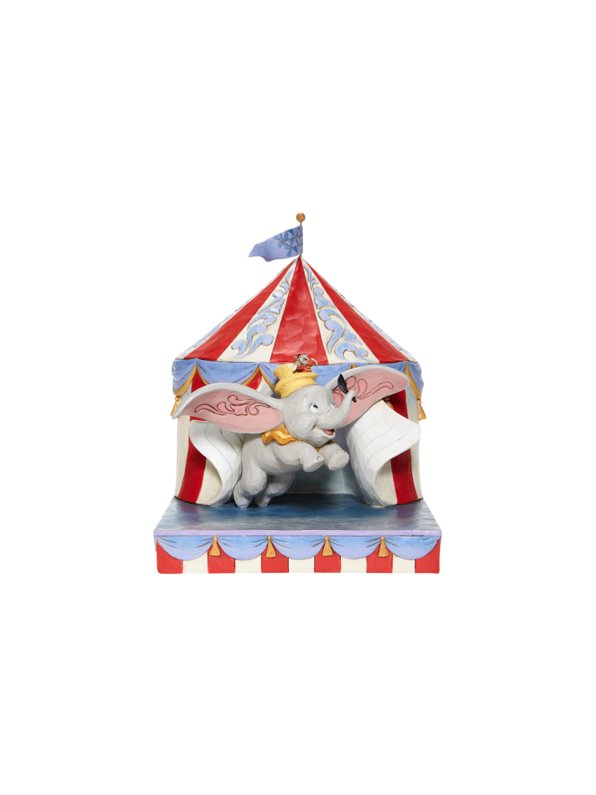 Figurine Dumbo sort de la tente Disney traditions 6008064