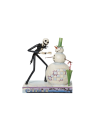 Figurine Jack avec le bonhomme de neige NBX Disney traditions 6013056