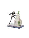 Figurine Jack avec le bonhomme de neige NBX Disney traditions 6013056