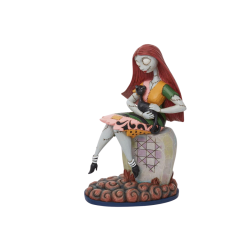 Figurine Sally sur une pierre tombale Disney traditions 6010865