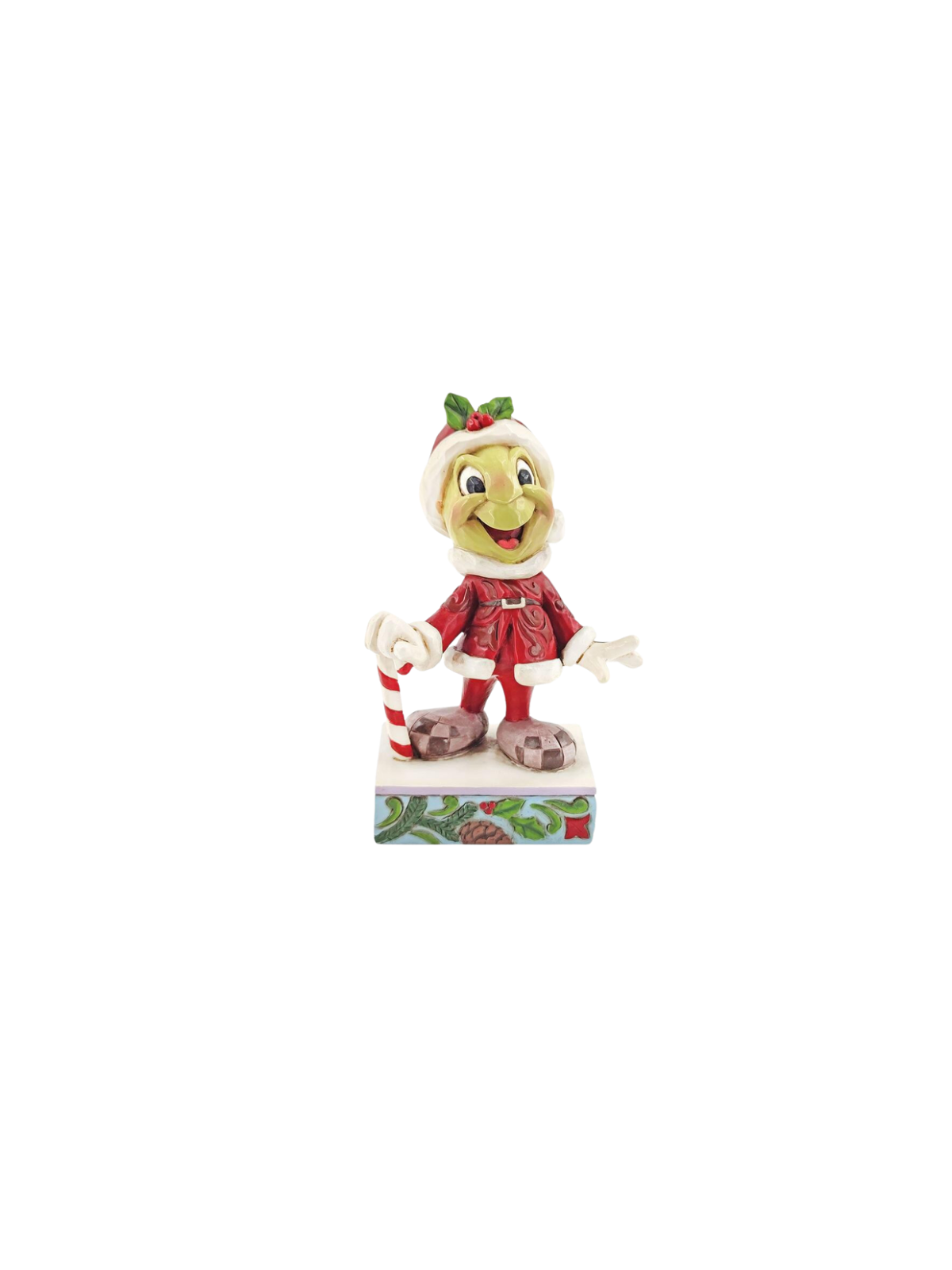 Figurine Jiminy en père noël Disney traditions 6008986