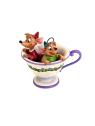 Figurine Jaq & Gus dans la tasse Disney traditions 4016557