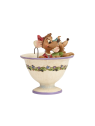 Figurine Jaq & Gus dans la tasse Disney traditions 4016557