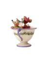 Figurine Jaq & Gus dans la tasse Disney traditions 4016557