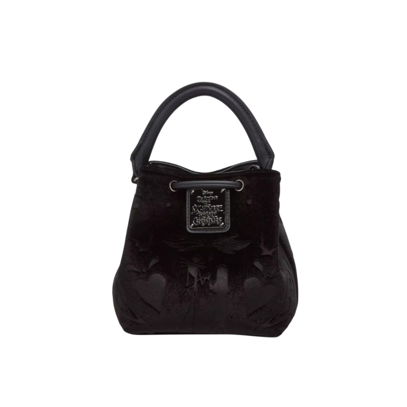 Totebag bow tie velvet Jack skellington LOUNGEFLY