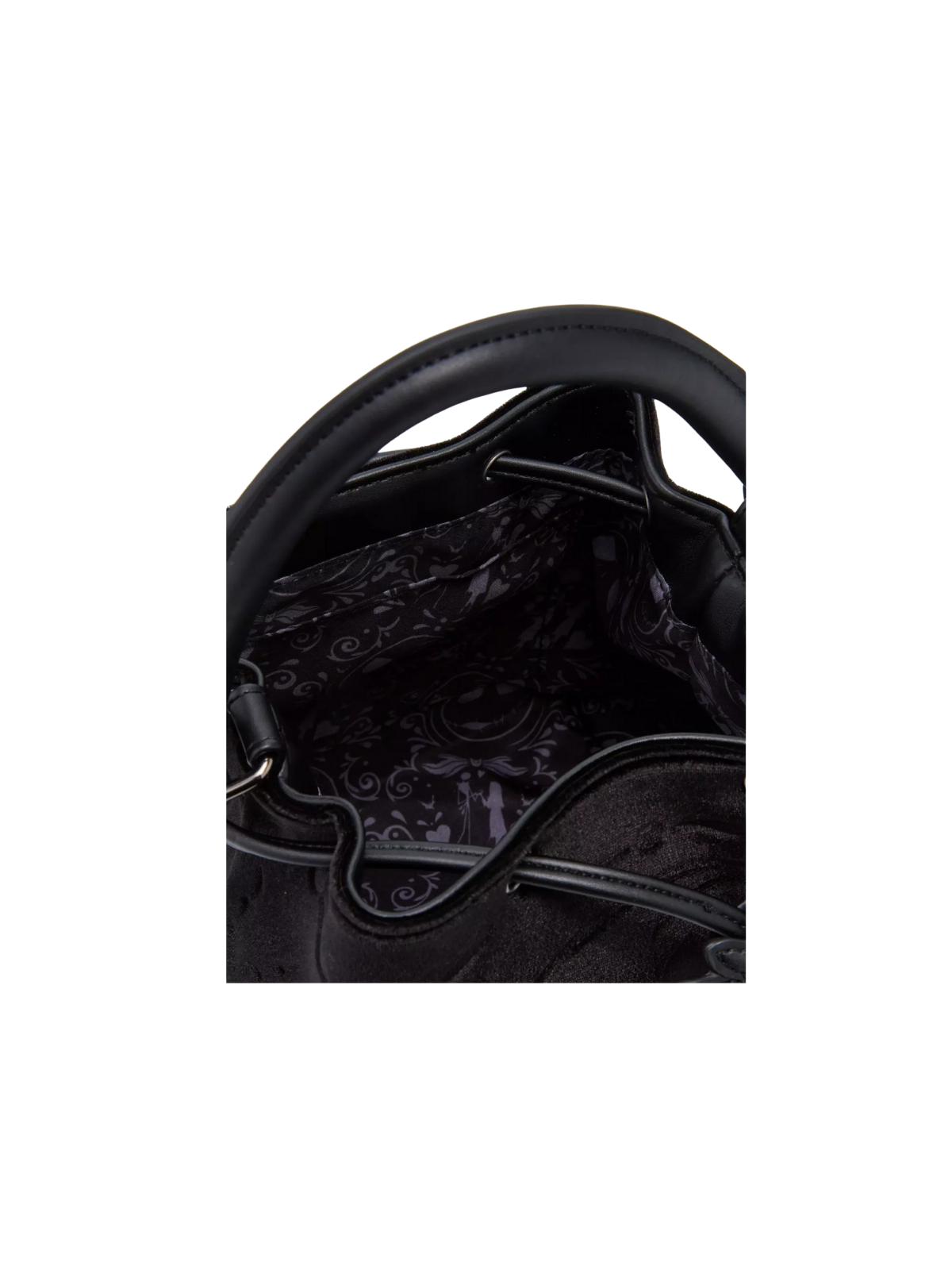 Totebag bow tie velvet Jack skellington LOUNGEFLY