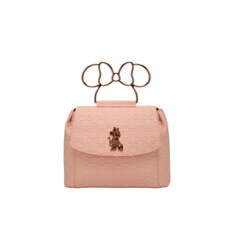 Sac à bandoulière embossed blush Minnie Mouse LOUNGEFLY