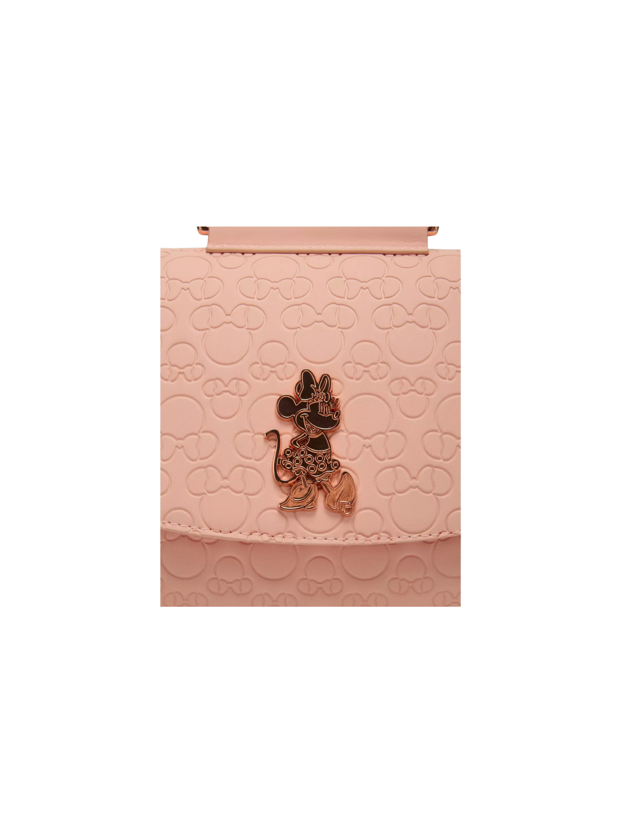 Sac à bandoulière embossed blush Minnie Mouse LOUNGEFLY