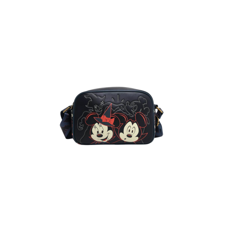 Sac à bandoulière Halloween Mickey & Minnie LOUNGEFLY