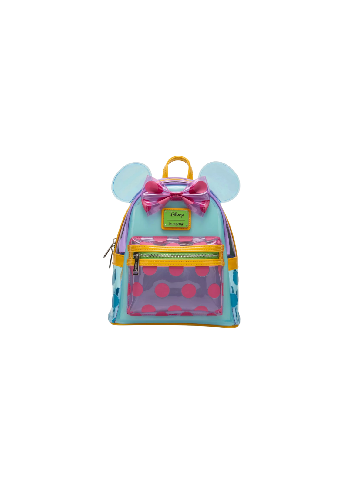 Sac à dos Polka dot colorblock Minnie Mouse LOUNGEFLY