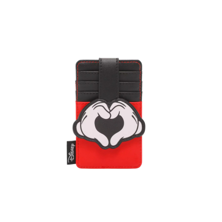 Porte-cartes heart hands Mickey Mouse LOUNGEFLY