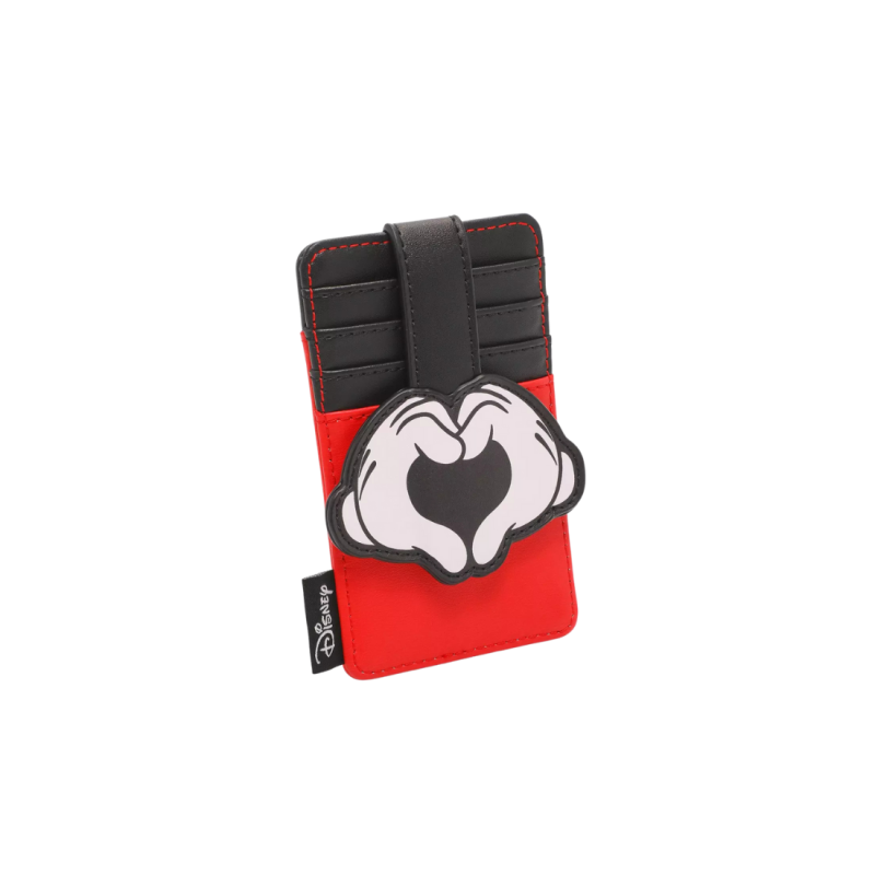 Porte-cartes heart hands Mickey Mouse LOUNGEFLY