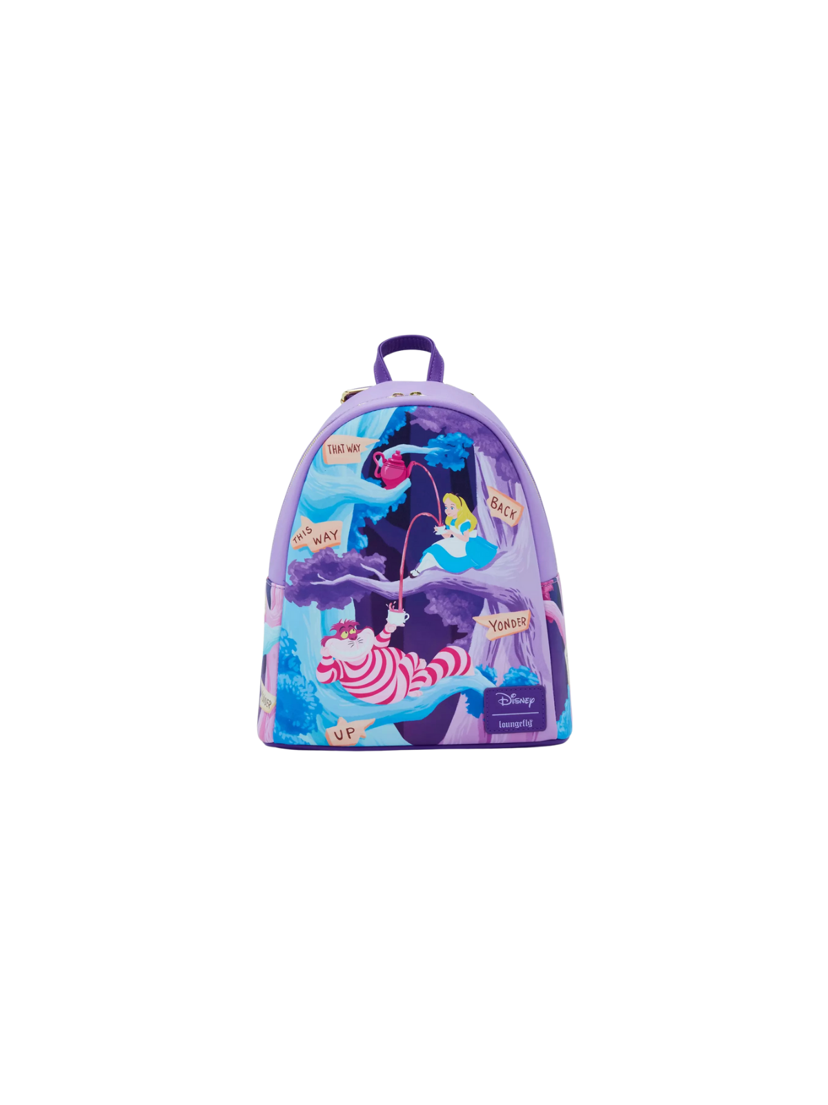 Sac à dos Alice & Cheshire cat Alice au pays des merveilles LOUNGEFLY