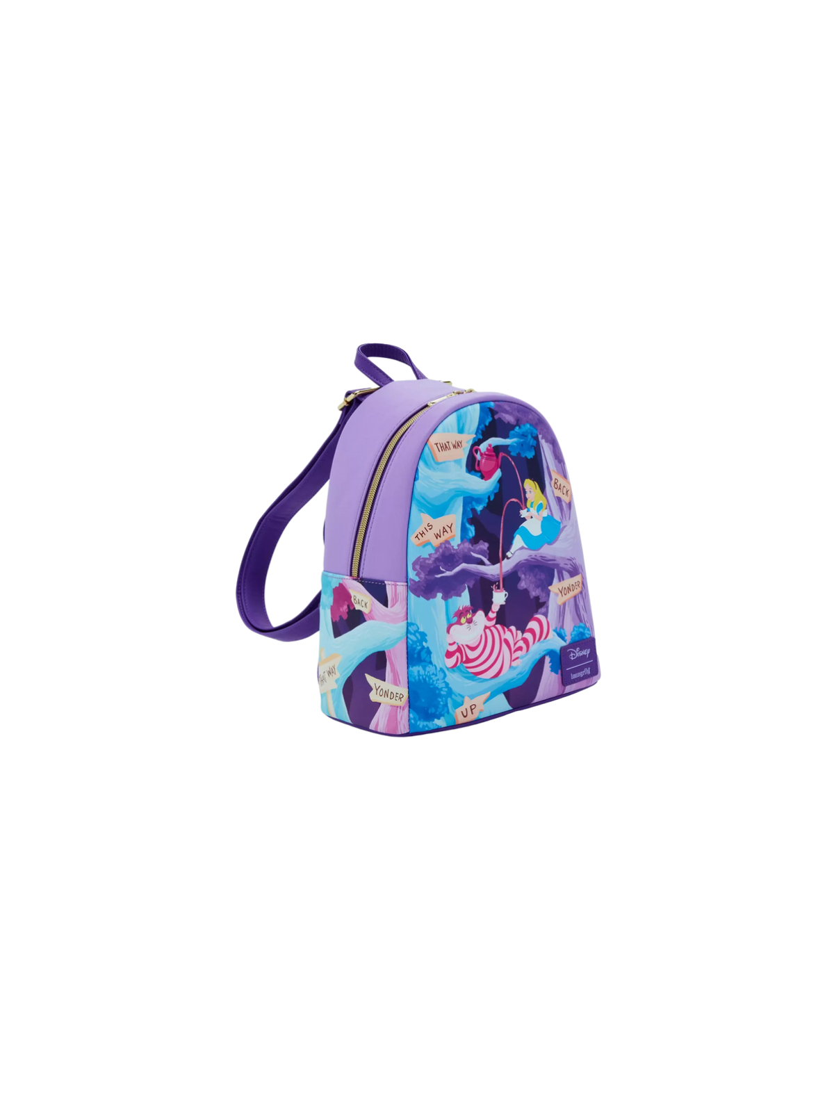 Sac à dos Alice & Cheshire cat Alice au pays des merveilles LOUNGEFLY