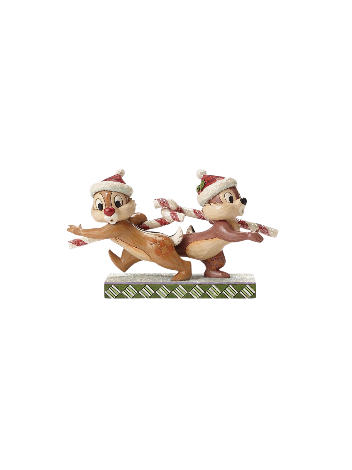 Figurine Tic & Tac avec les cannes de noël Disney traditions 4051975