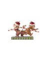 Figurine Tic & Tac avec les cannes de noël Disney traditions 4051975
