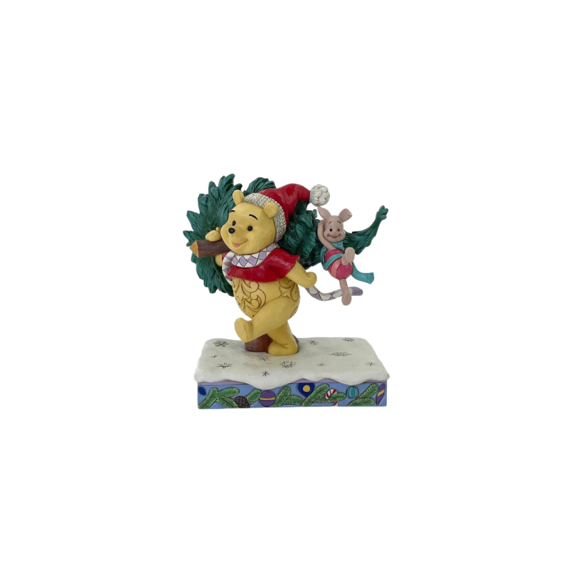 Figurine Winnie l'ourson sapin de noël Disney traditions 6016886