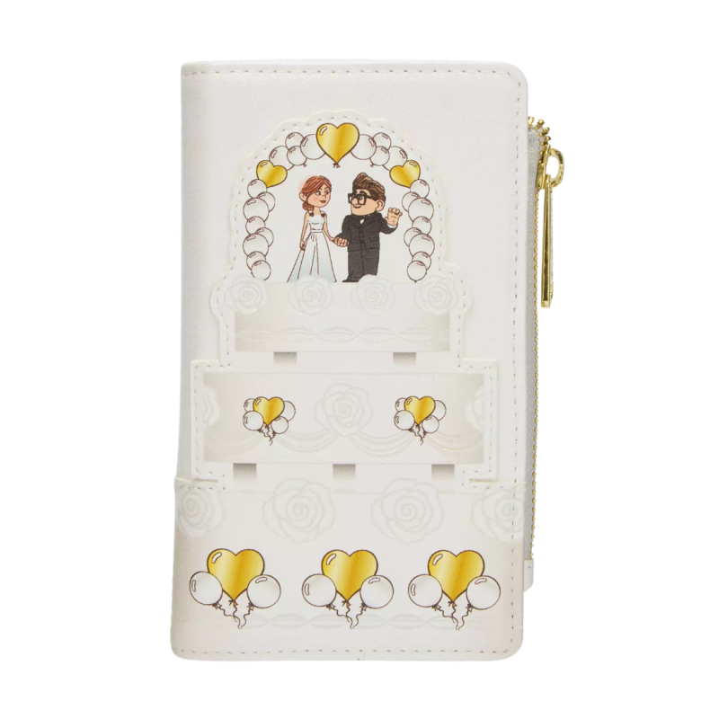 Portefeuille Gâteau de mariage Carl et Ellie Là Haut LOUNGEFLY