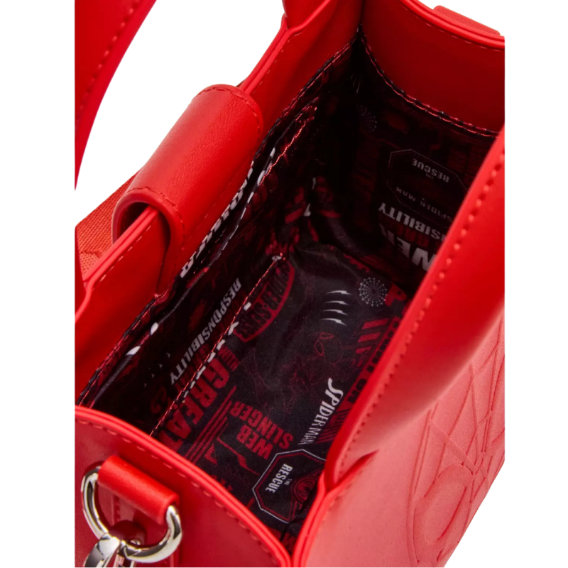 Sac à main  Spiderman Masque Relief LOUNGEFLY