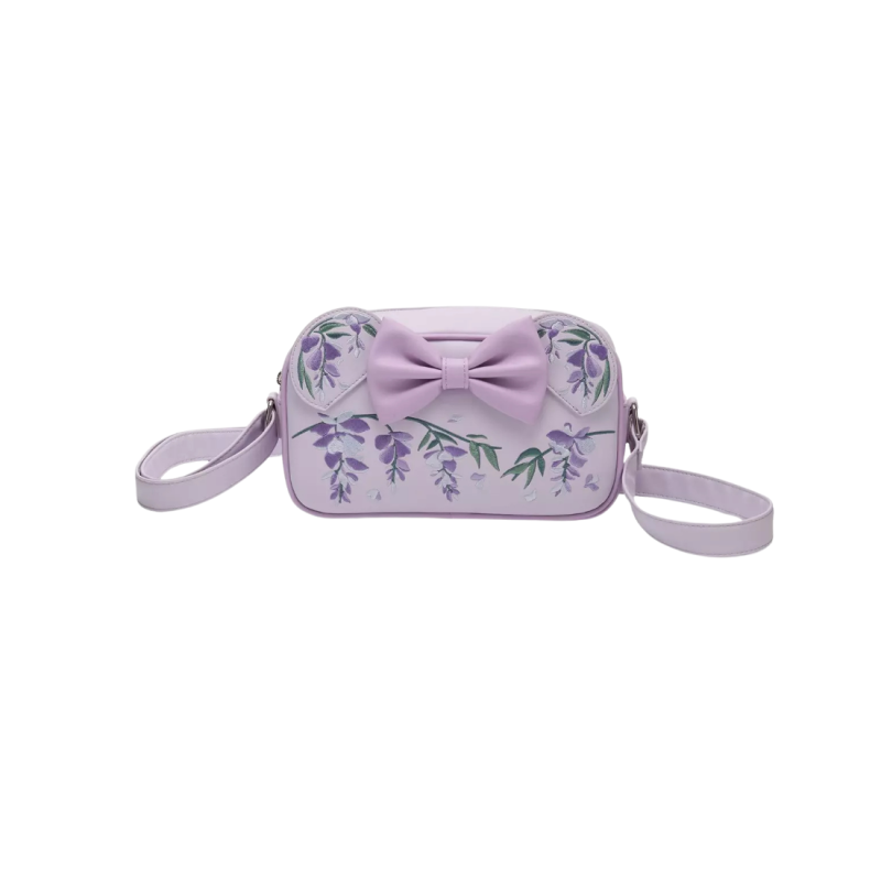 Sac Bandoulière Wisteria Ears Parfumé Minnie Mouse LOUNGEFLY
