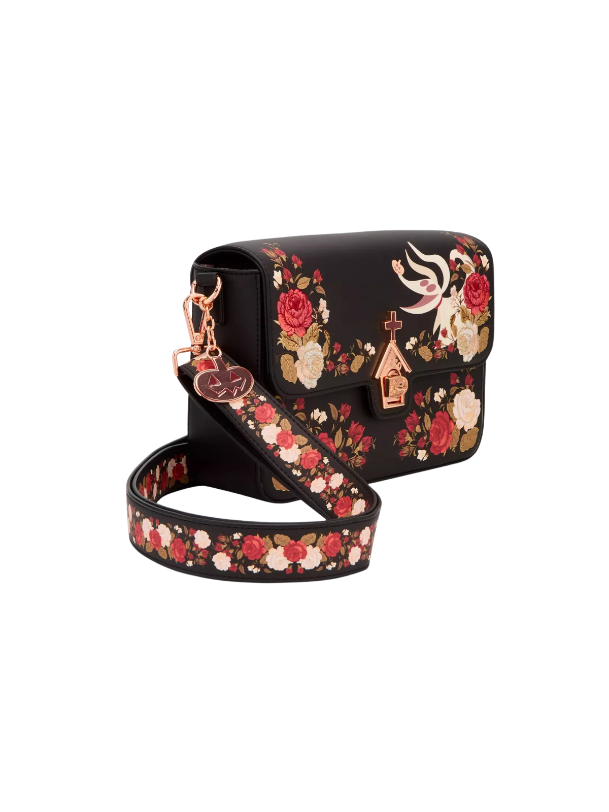 Sac bandoulière Foral Zero L'Étrange Noël de Monsieur Jack LOUNGEFLY