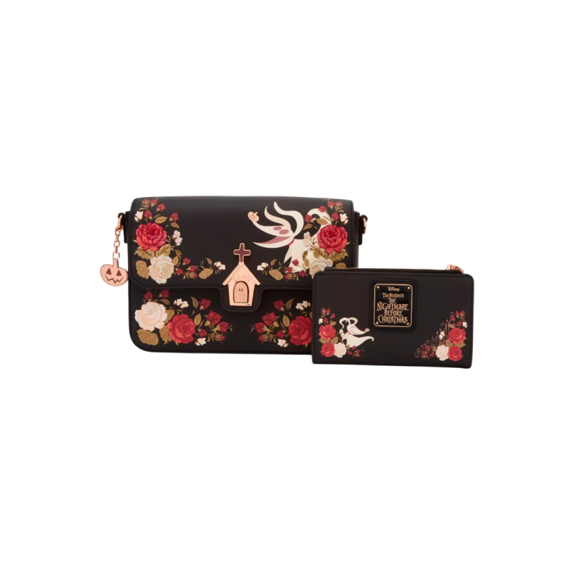 Sac bandoulière Foral Zero L'Étrange Noël de Monsieur Jack LOUNGEFLY