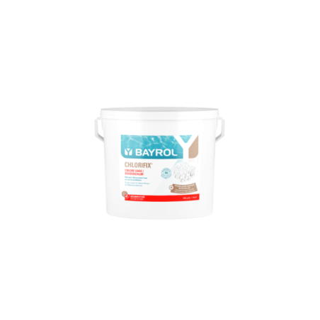 Chlorifix BAYROL 10 KG,Chlore Choc Micro-Billes Piscine