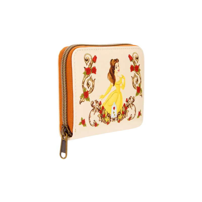 Portefeuille La Belle et la Bête Floral LOUNGEFLY