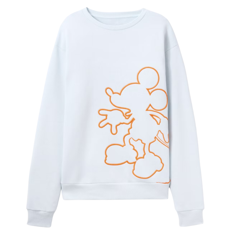Sweatshirt Mickey Bleu Clair Disney