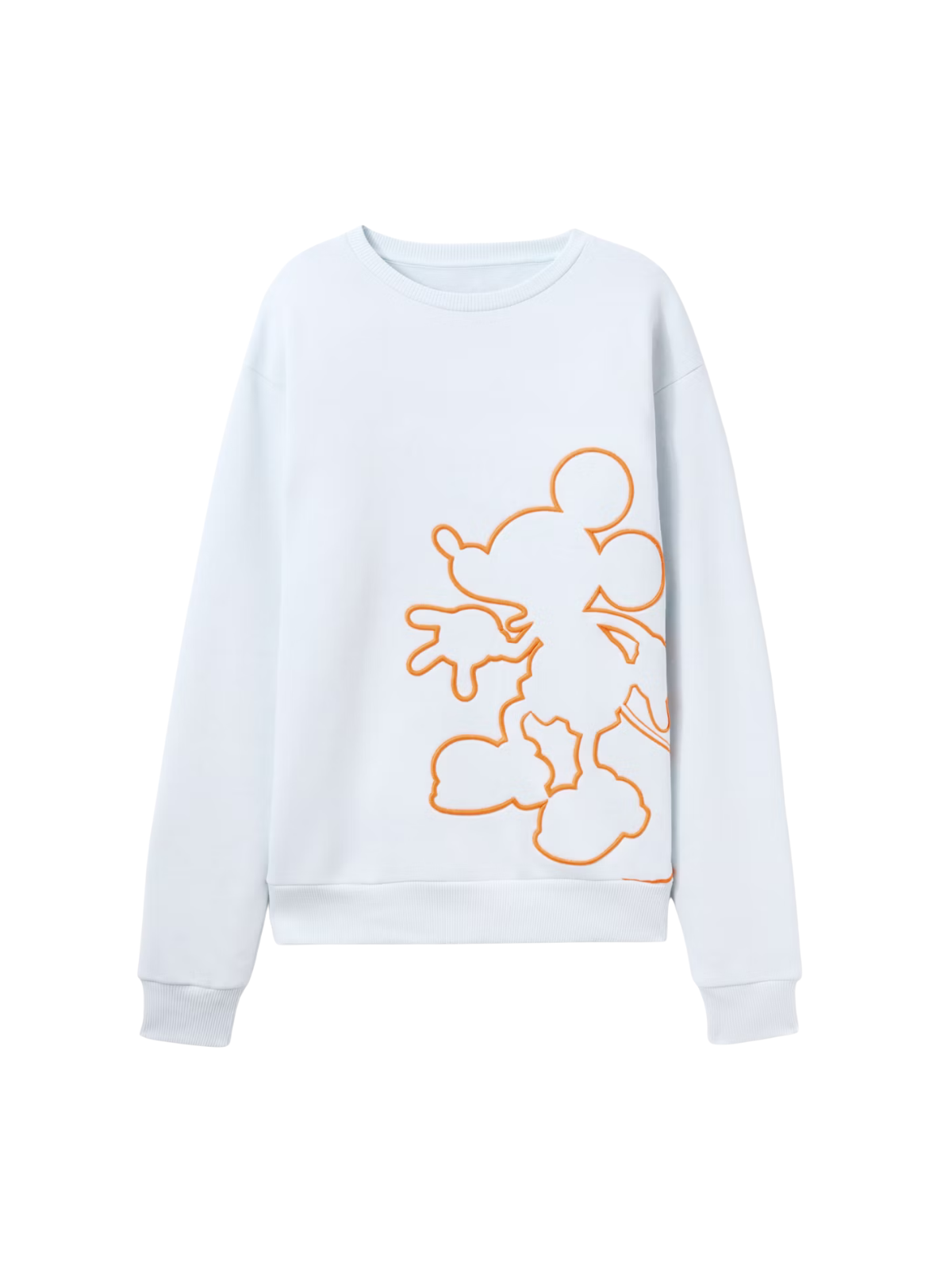 Sweatshirt Mickey Bleu Clair Disney