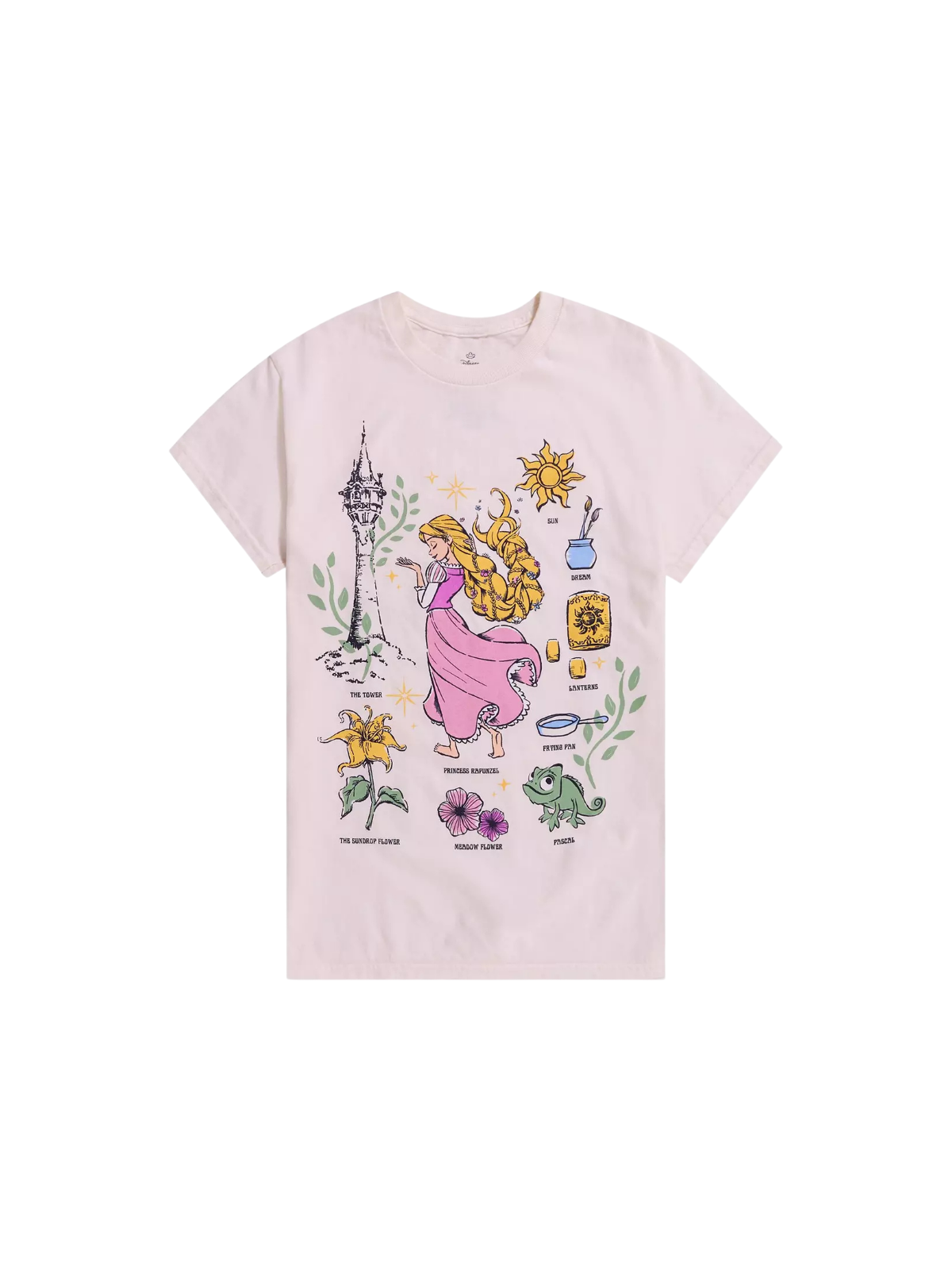 T-Shirt Icons Raiponce Disney