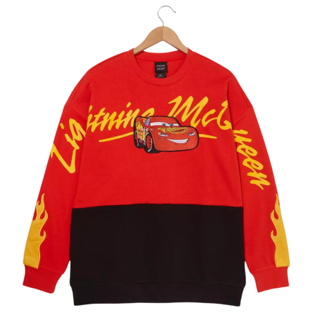 Sweat Flash McQueen Panel Xscript Cars Disney
