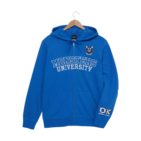 Sweat à capuche zippé Monsters University Monstres et Compagnie