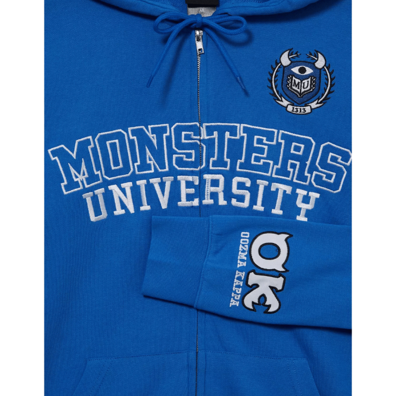 Sweat à capuche zippé Monsters University Monstres et Compagnie