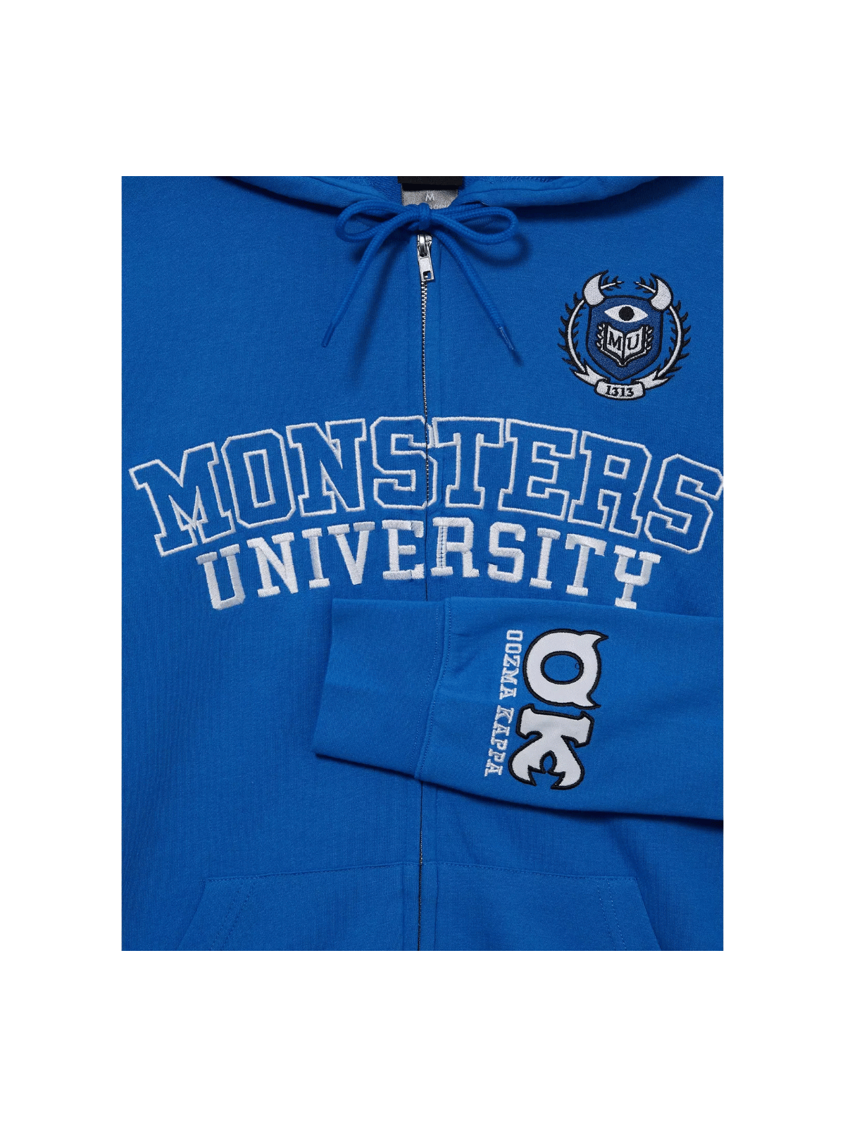 Sweat à capuche zippé Monsters University Monstres et Compagnie