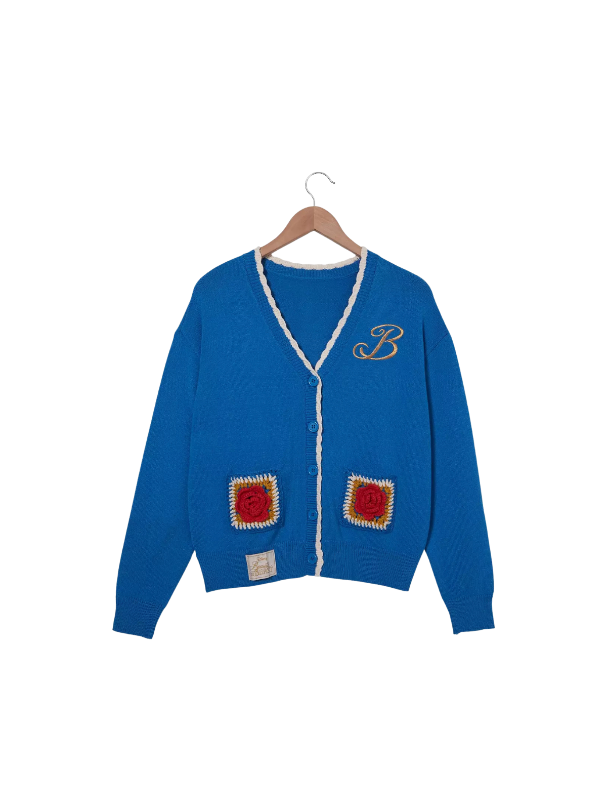 Cardigan Belle Roses La belle et le bête Disney