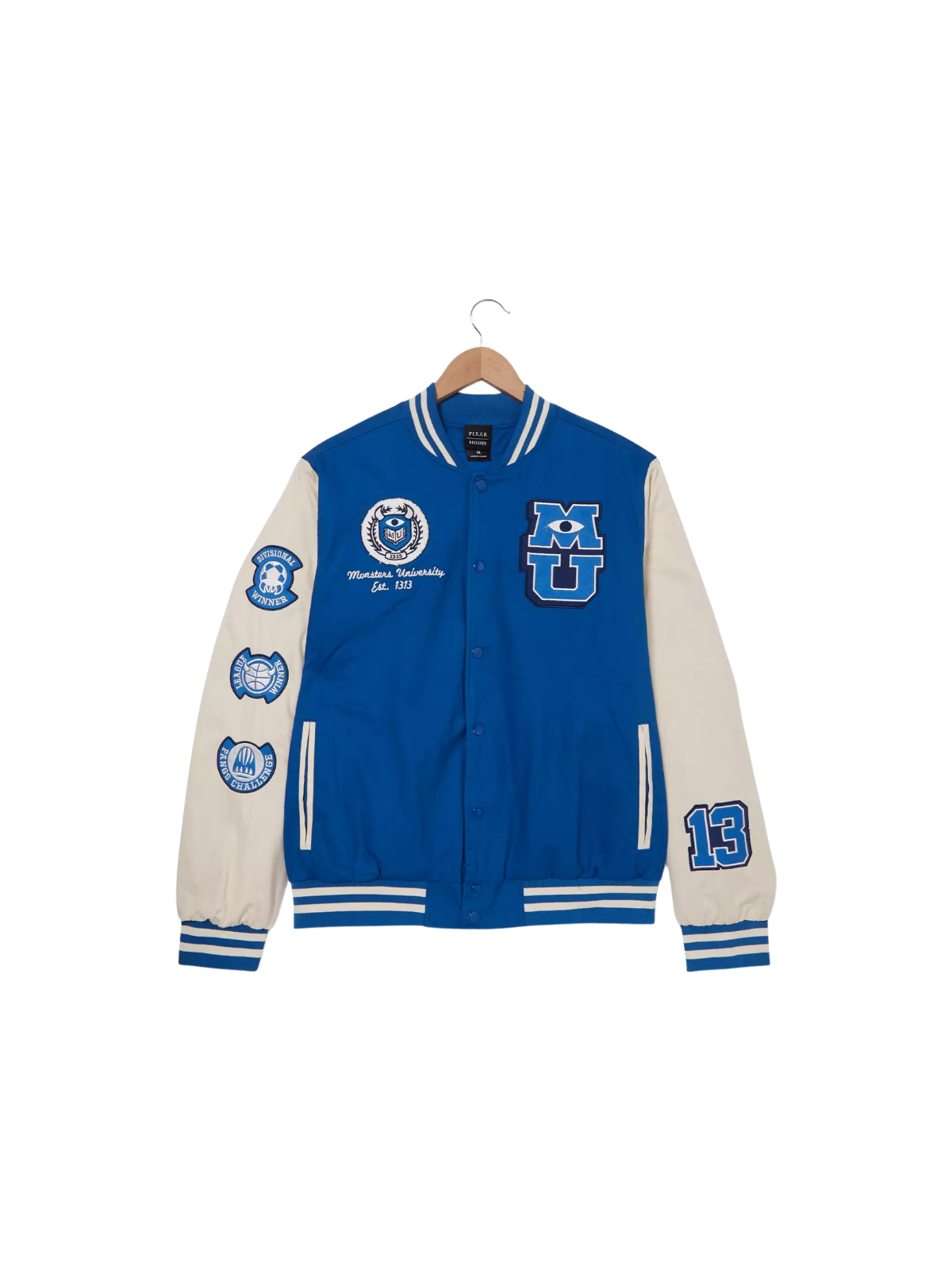 Veste Monstres University Ecussons Monstres et Compagnie