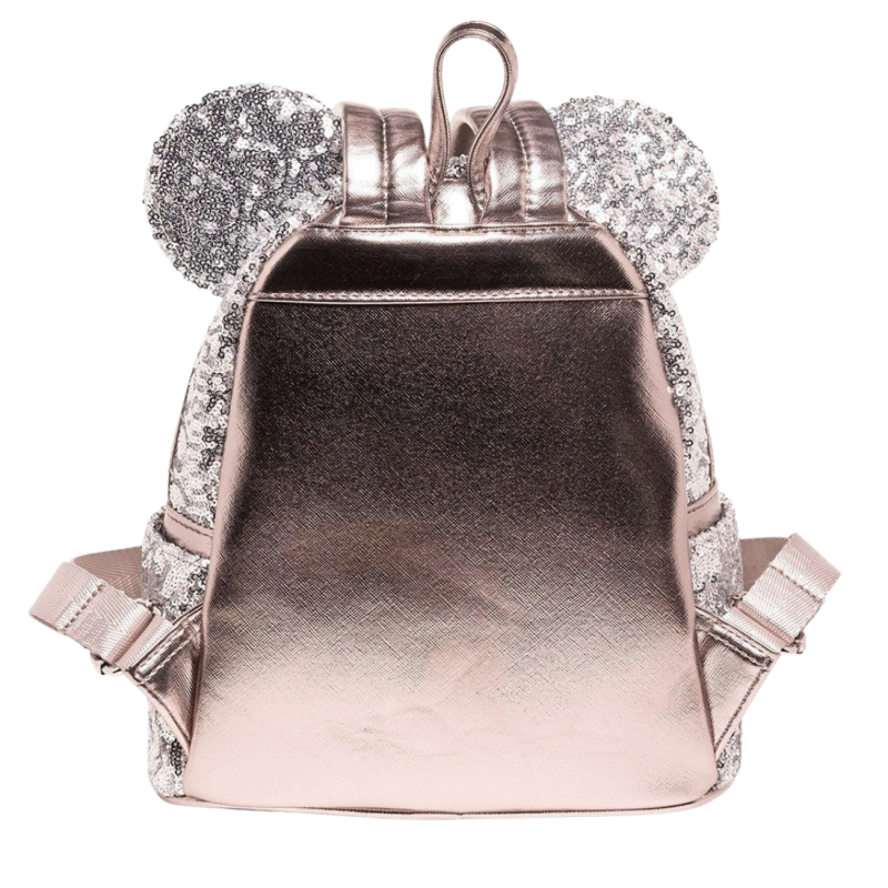 Sac à dos Minnie Sequins Argentés LOUNGEFLY
