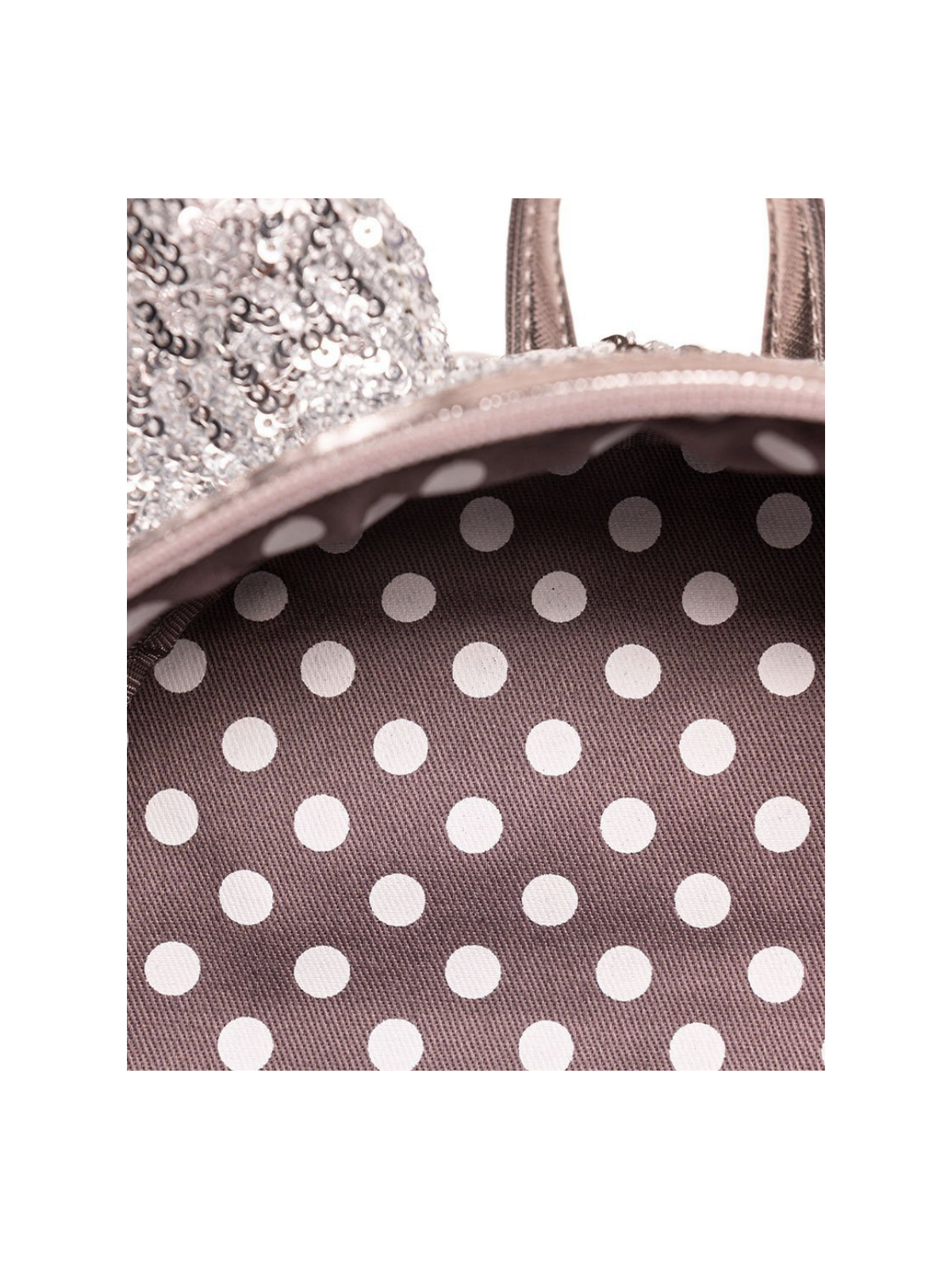 Sac à dos Minnie Sequins Argentés LOUNGEFLY
