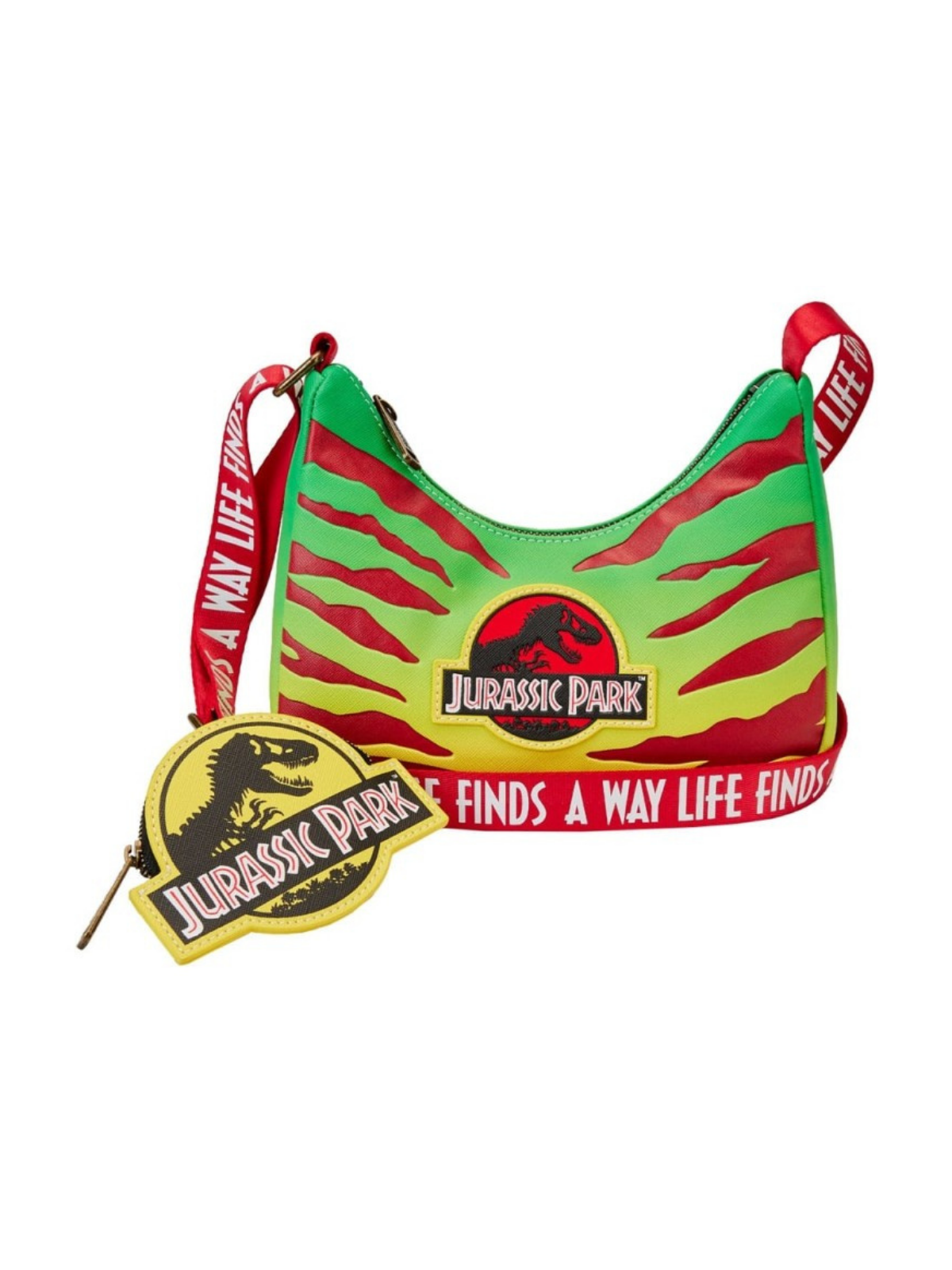 Sac Bandoulière Life Finds A Way Jurassic Park LOUNGEFLY