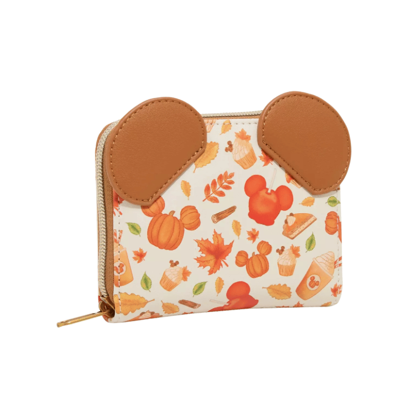 Portefeuille Pumpkin fall treats scented Mickey LOUNGEFLY