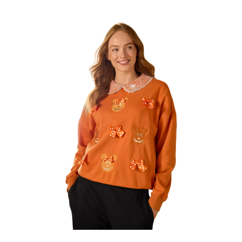 Sweat shirt Minnie Jack o'Lantern Disney