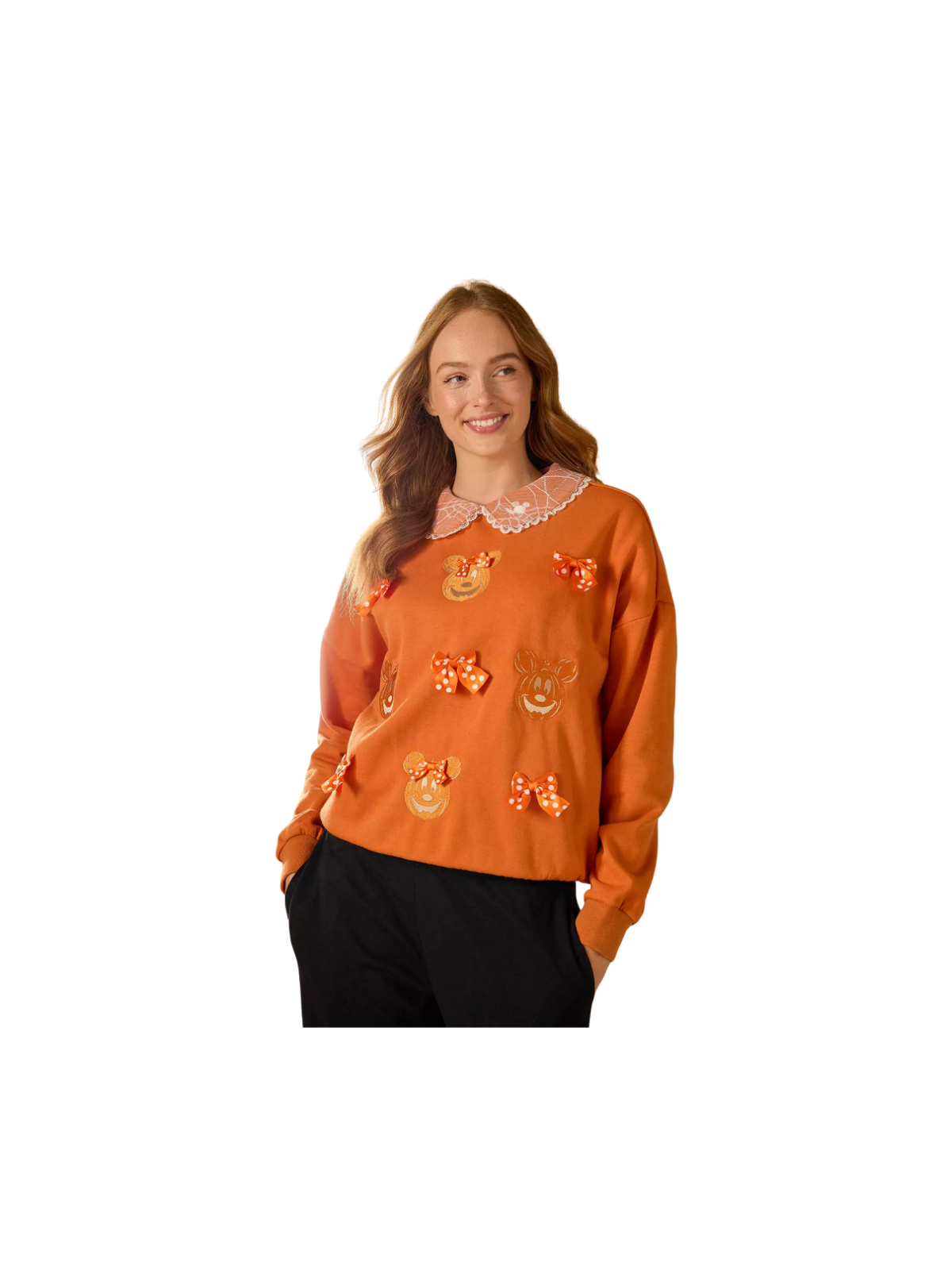 Sweat shirt Minnie Jack o'Lantern Disney