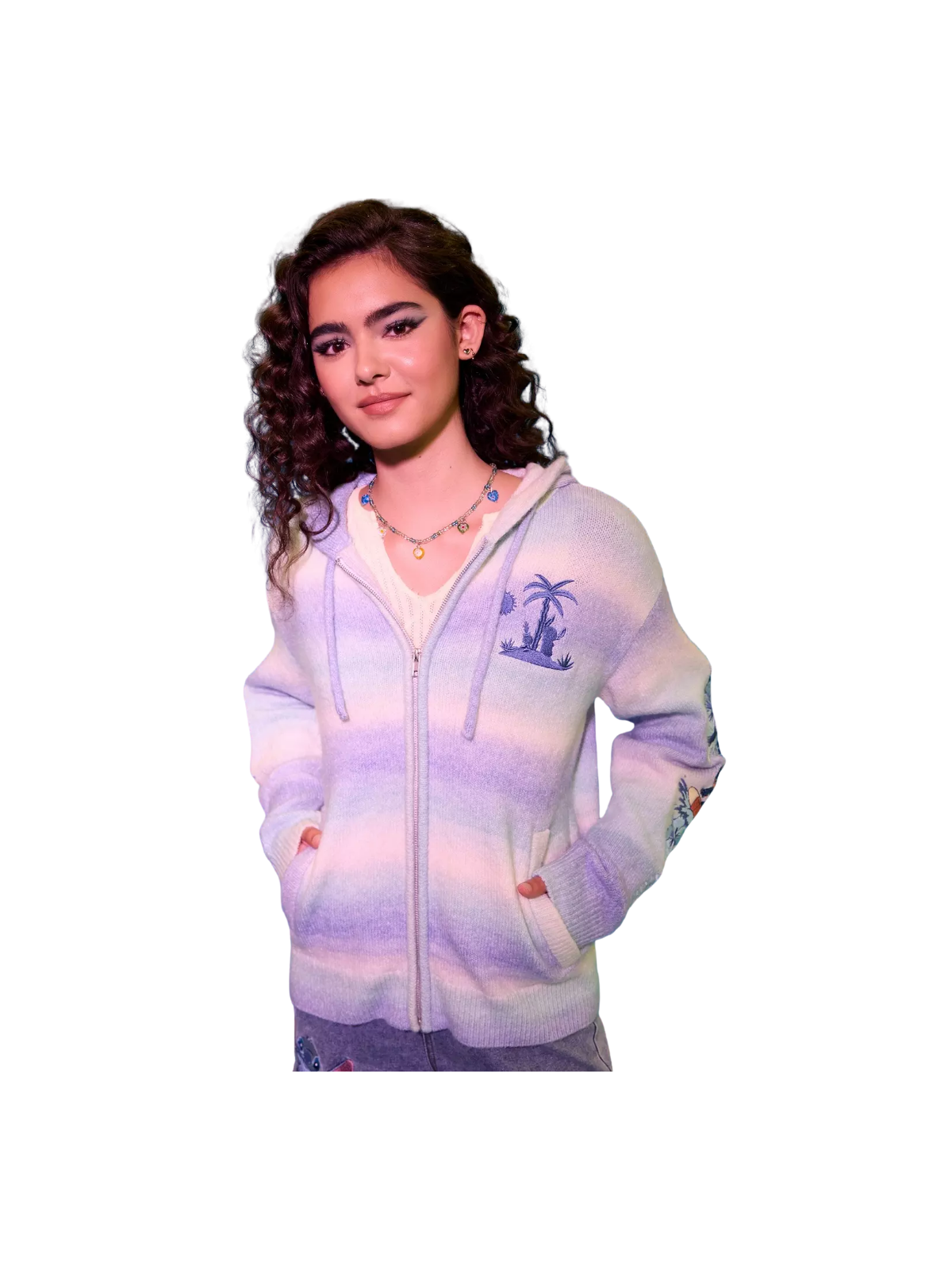 Gilet à capuche Lilo & Stitch Surfing Disney